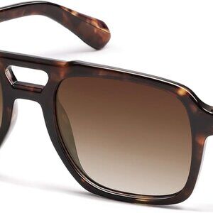 Retro Polarized Sunglasses for Women Men Oversized Square Vintage 70s UV400